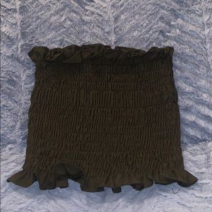 Shirring Bandeau Top